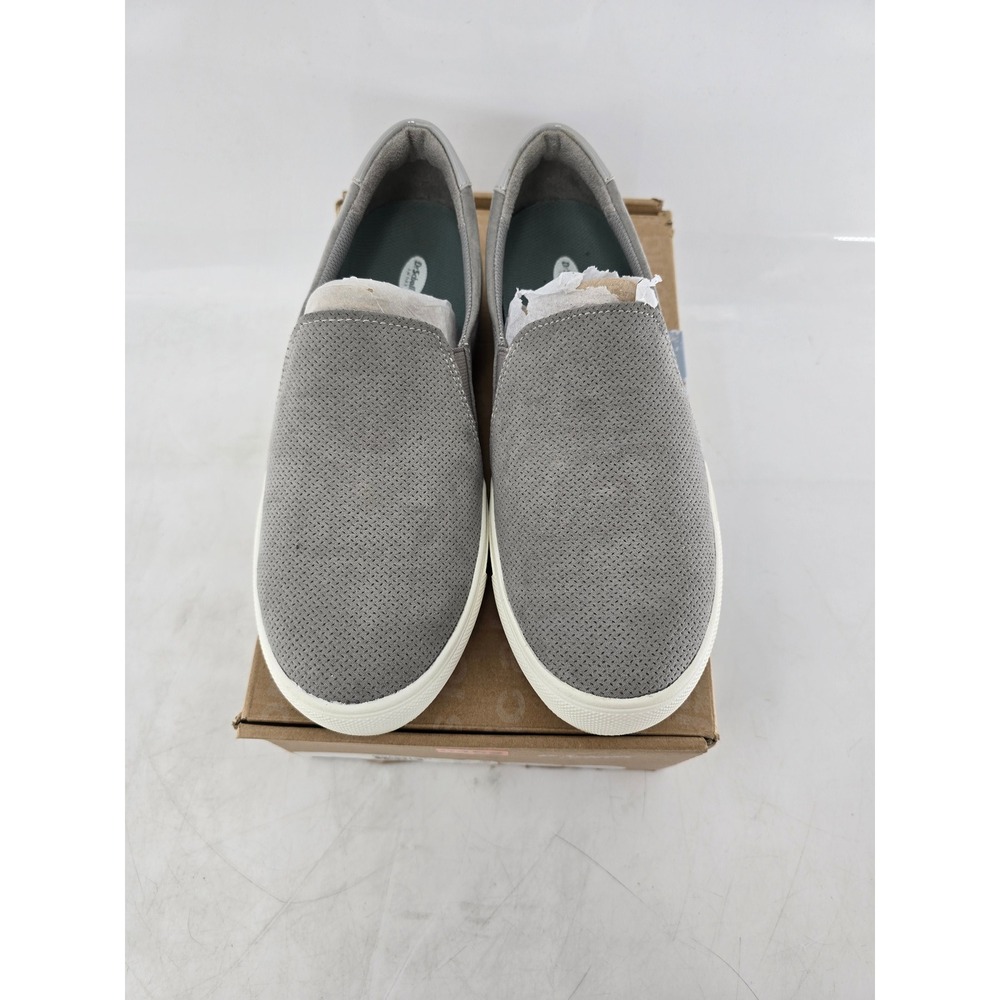 Dr. Scholl's Nova Slip On Sneakers Womens Size 8 Soft Grey Perforated - New - Picture 7 of 13